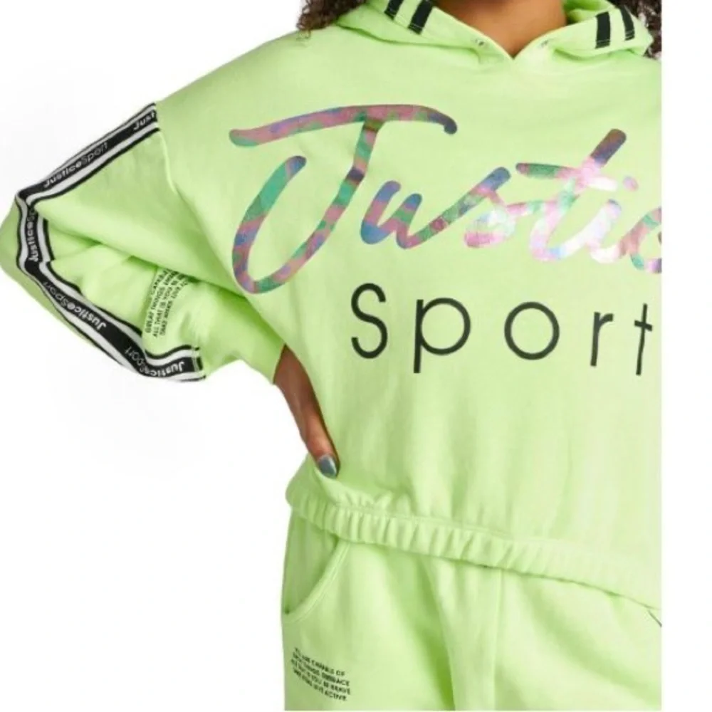 Girl’s Justice Hoodie, size 10, NEW!